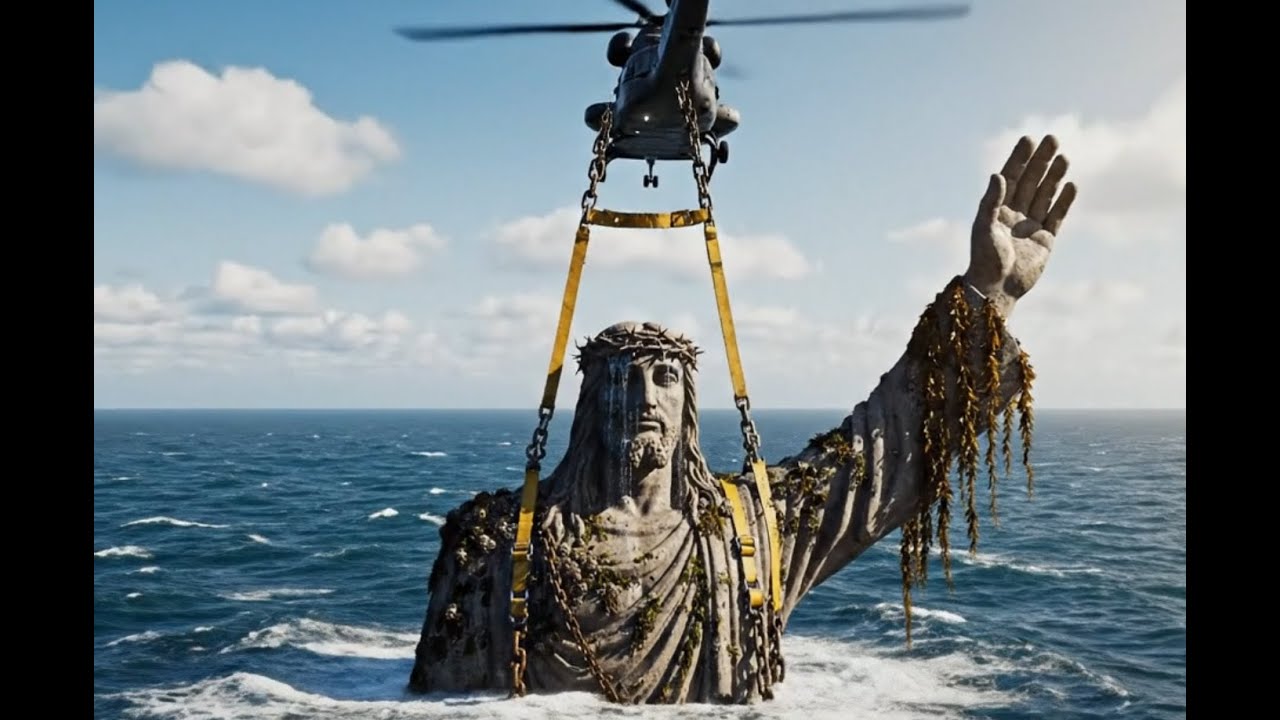 Unbelievable Restoration: 900-Year-Old Sacred Crucified Christ Statue Recovered from Ocean Floor