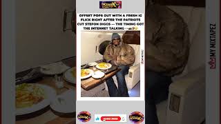 Offset GOES OFF After Diggs RELEASED 🤣 Private Jet Post TIMING! 💀 #NFL #CardiB #shorts
