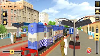 Indian Police Train Simulator - #1 Android iOS Gameplay Video | Train Wala Game 2021 screenshot 3