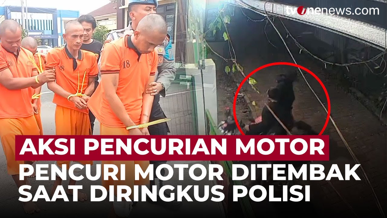 Polisi Lumpuhkan Dua dari Enam Pelaku Curanmor di Serang | Onenews Update