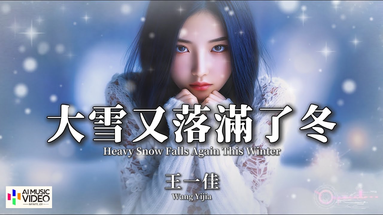 【高清MV】王一佳 - 大雪又落滿了冬【Pinyin + Eng Sub | AI音樂視頻 | 繁體拼音英文動態字幕】Wang Yi Jia ...