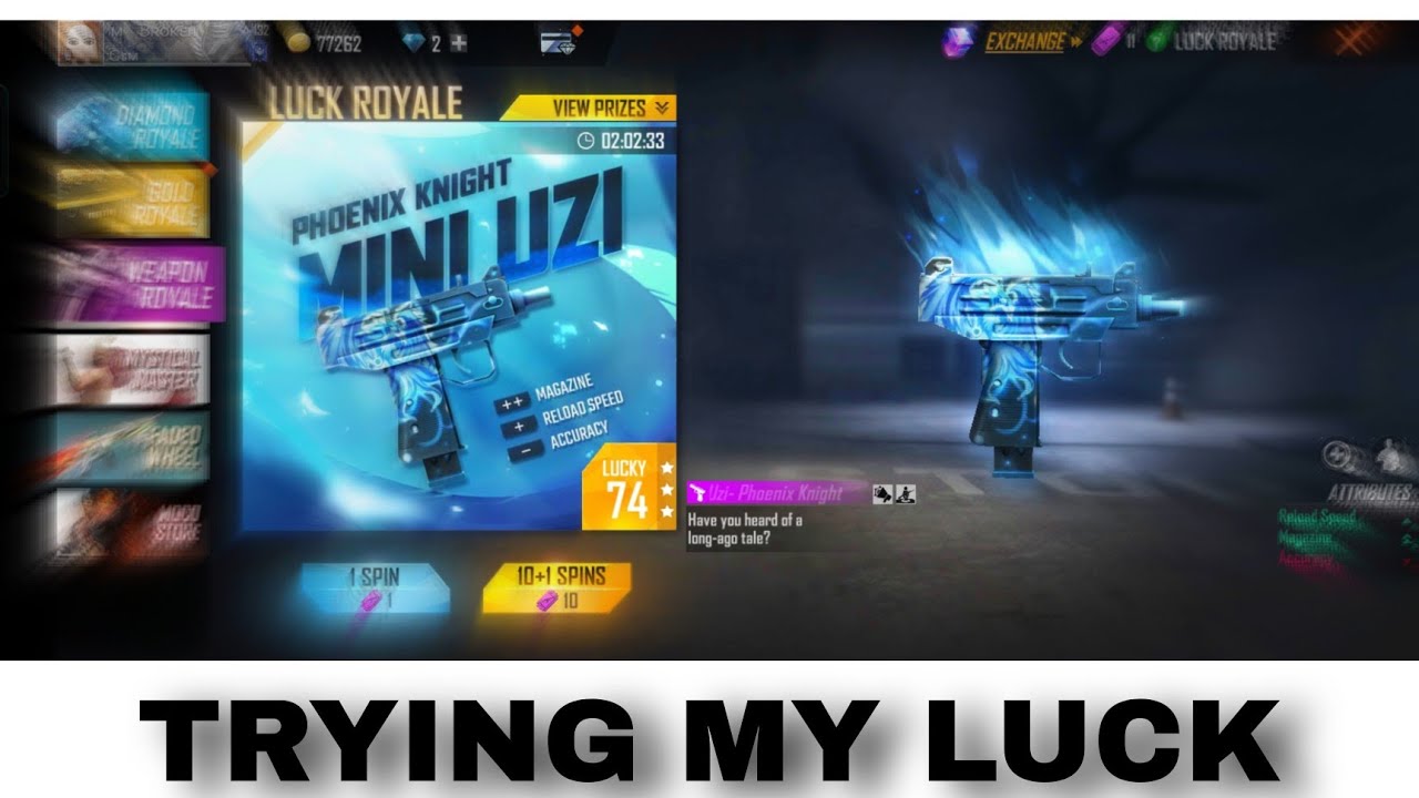 I GOT PHOENIX KNIGHT MINI UZI💥💥