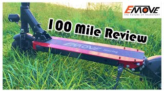 EMOVE Touring 100 Mile Review | Best "Comfort Commuter Scooter" | 7 day pause on TikTok Giveaway...