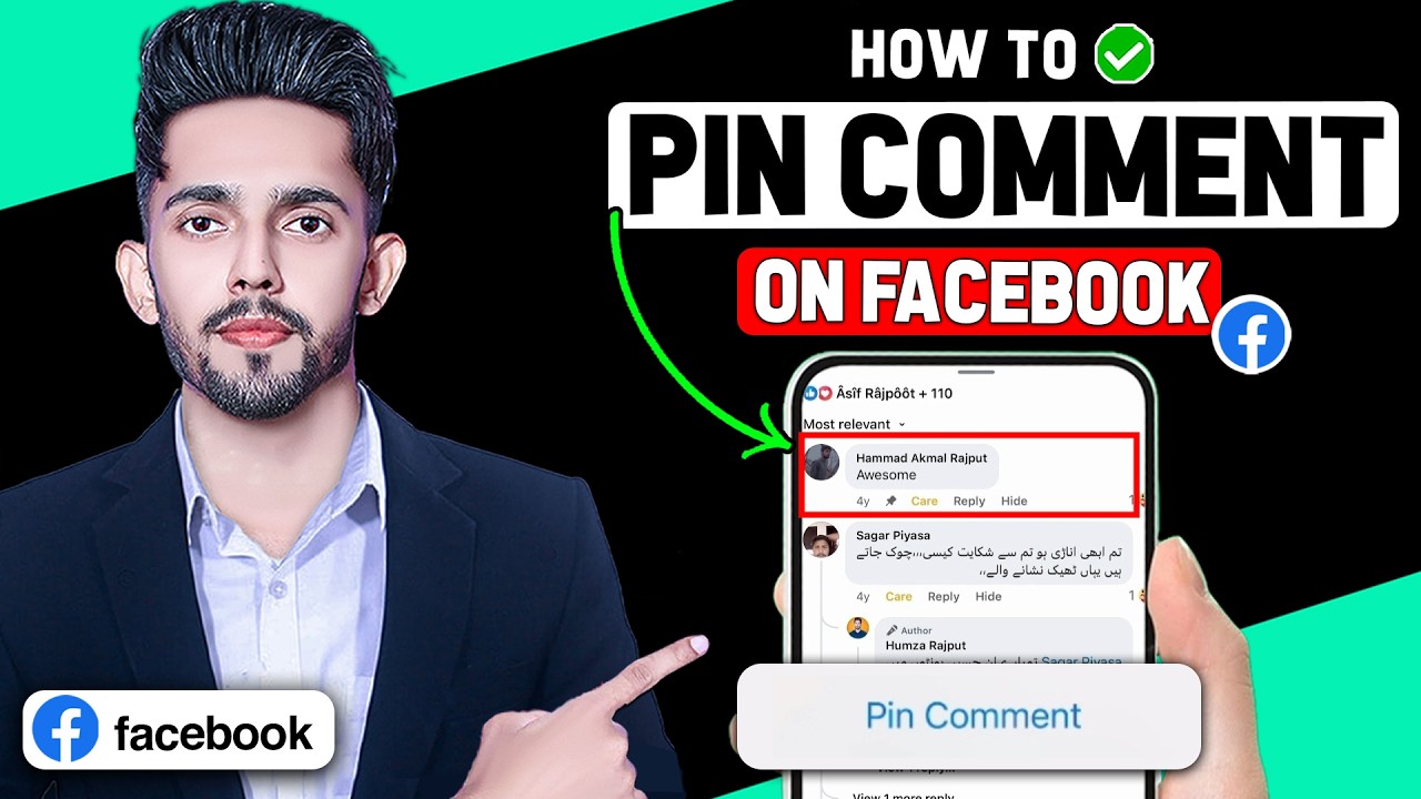How to Pin A Comment in Facebook Post 2025 (Updated Way) - YouTube