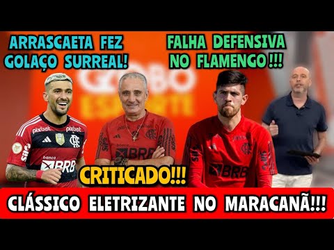 GLOBO ESPORTE DE HOJE (13/11/2023) FLAMENGO 1 X 1 FLUMINENSE NO BRASILEIRÃO!!! EMPATE ELETRIZANTE!!!