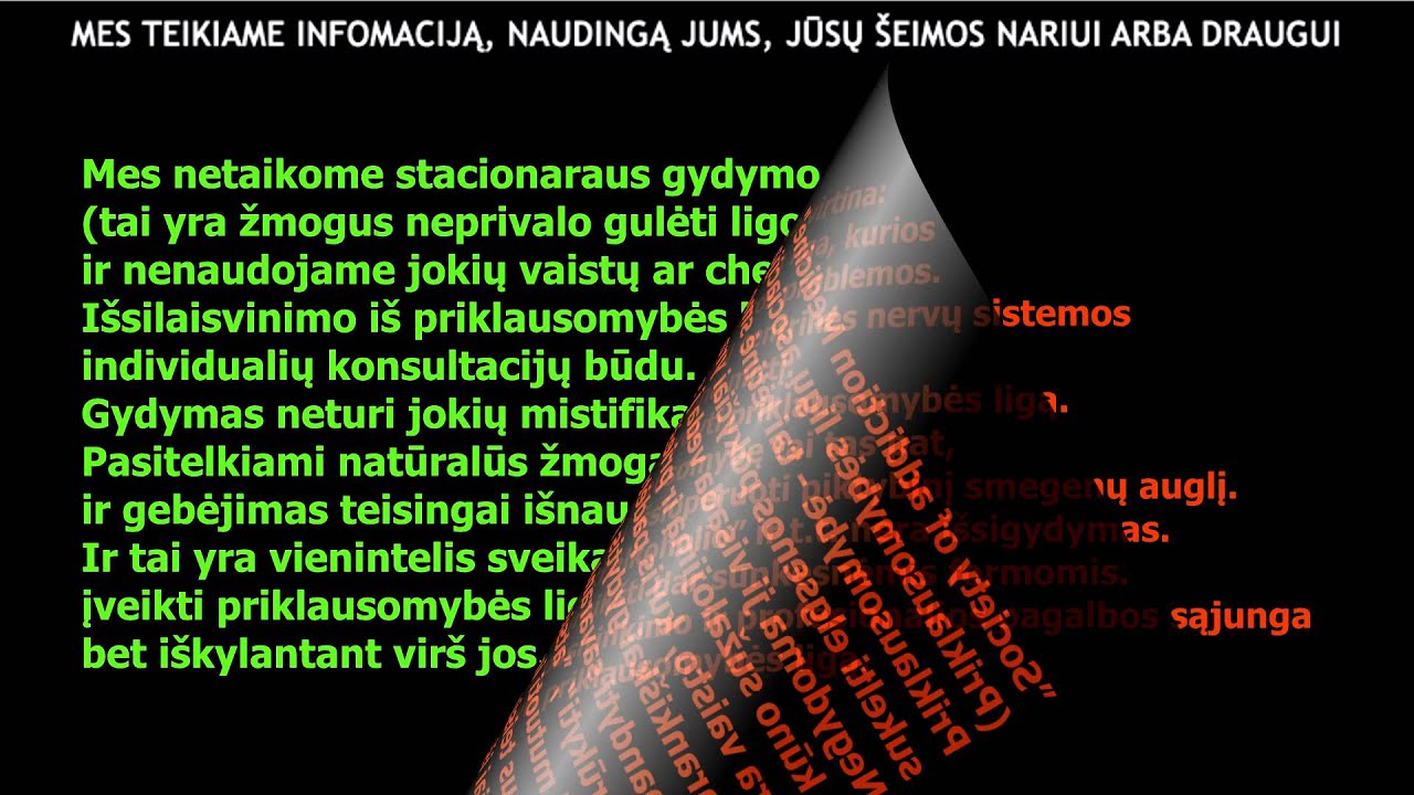 AR ŽINAI, KAD SERGI YouTube