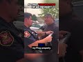 Activist Throws Cops Off His Property #bodycam #police