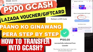 HOW TO REDEEM LAZADA GIFTCARD/GIFTCODE INTO MONEY&HOW TO TRANSFER INTO GCASH STEP BY STEP|LAZADA APP screenshot 3