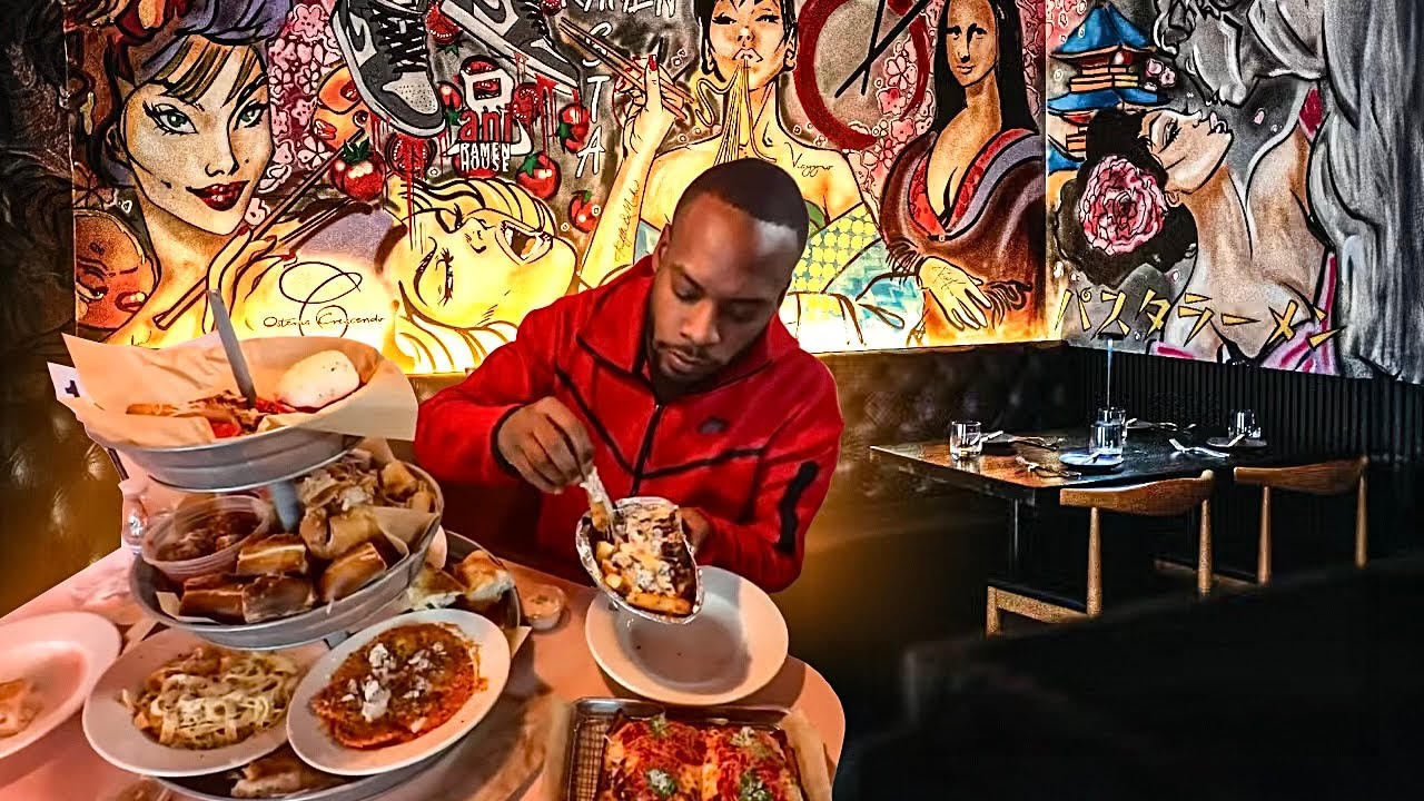 Я заплатил 200$ за башню из пасты 🤯