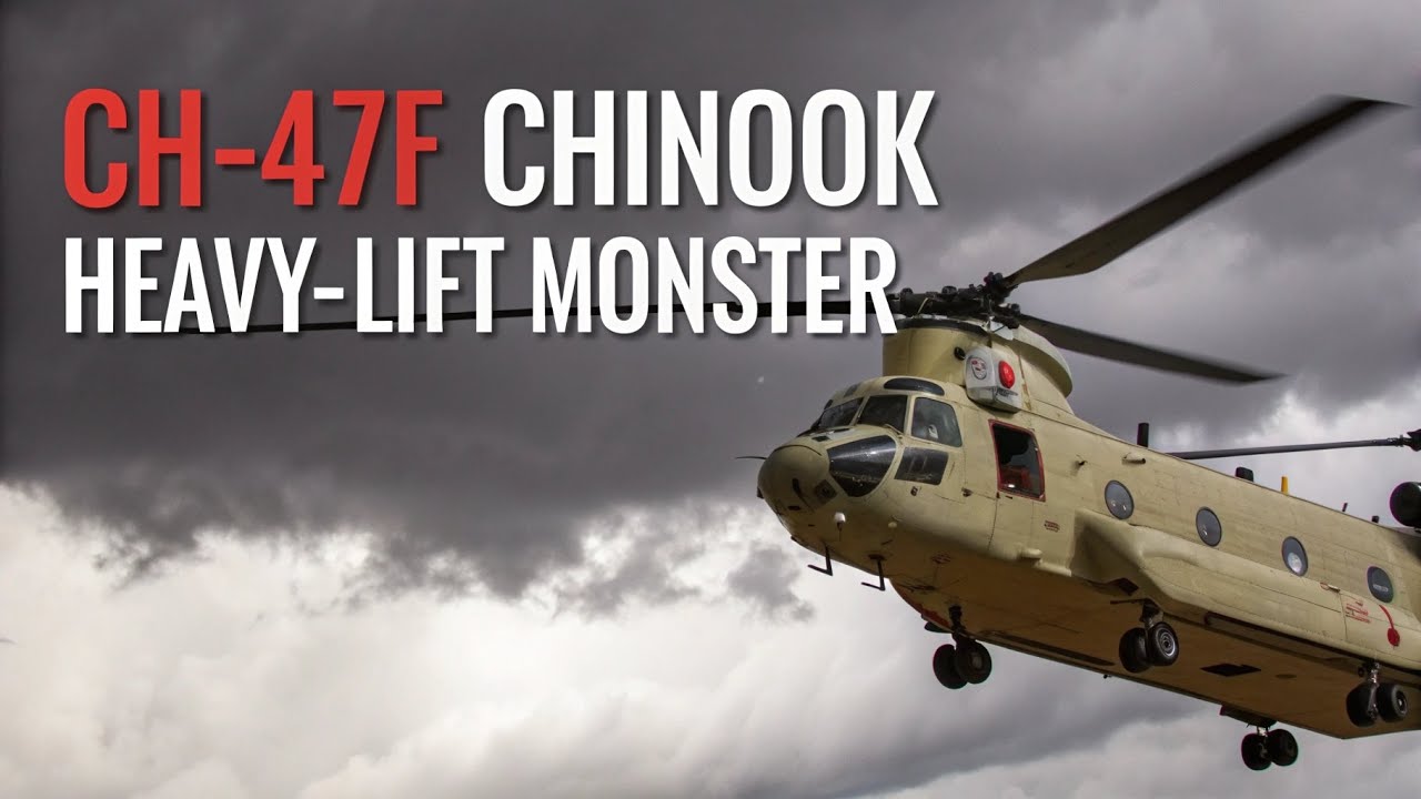 CH-47F Chinook – Heavy-Lift Monster