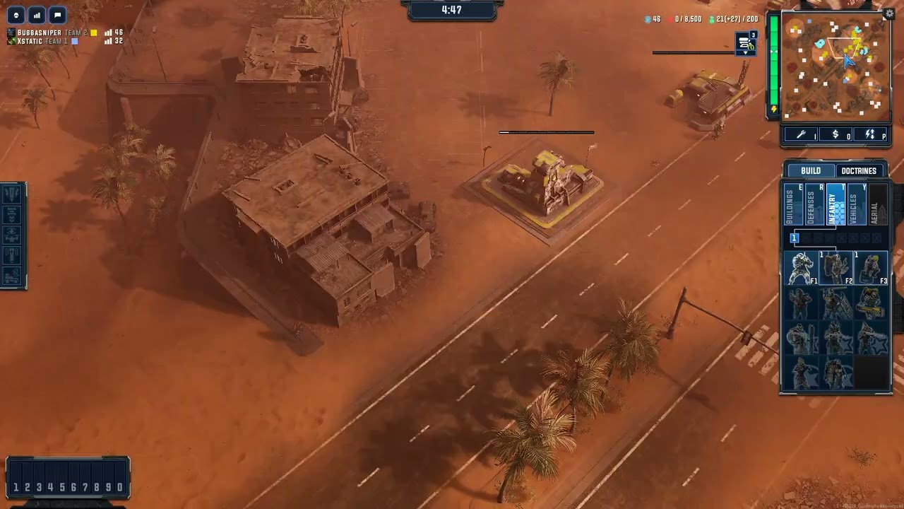 Tempest Rising многопользовательский быстрый матч 1 на 1 