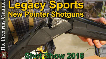 Legacy Sports Pointer Deluxe Semi Auto and Pointer Synthetic Shotguns at Shot Show 2016 on The Firea