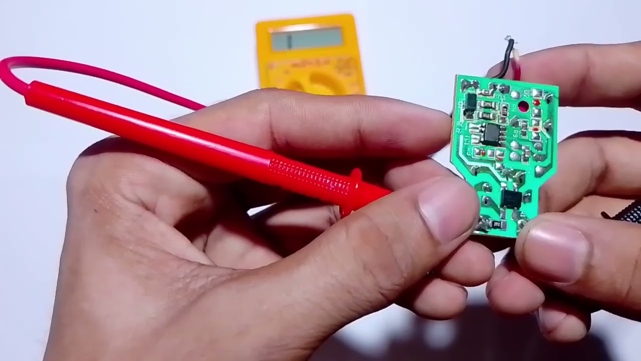 LED बल्ब के ड्राइवर सर्किट को ठीक करें LED Bulb Driver circuit Repair.