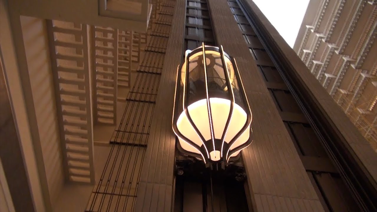 Otis Scenic Traction Elevator at the Hyatt Regency in Atlanta, GA