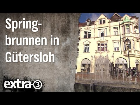 Realer Irrsinn: Springbrunnen in Gütersloh | extra 3 | NDR