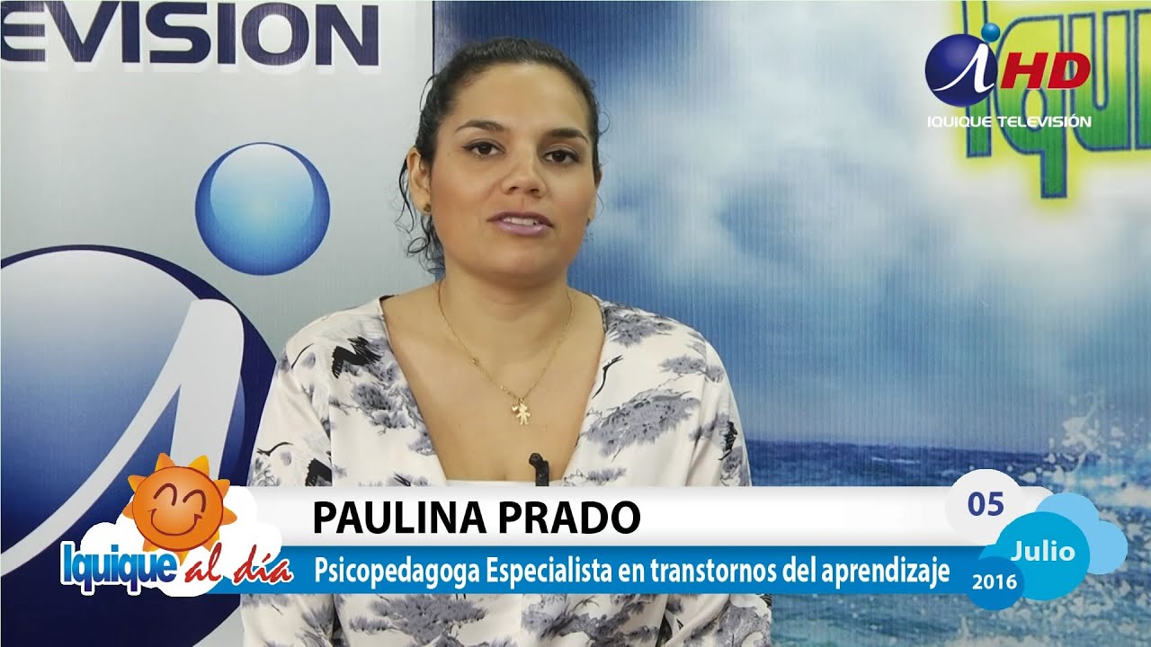 Iquique al Día 2016.07.05_3 PAULINA PRADO Psicopedagoga Especialista en