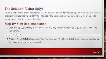 How to Replace Multiple Values in R Using dplyr
