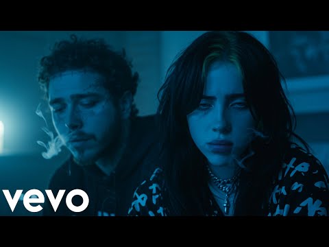 Post Malone Ft Billie Eilish Cold Heart Warm Night Official Lyric Video 
