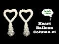 Heart Balloon Column #1 - DIY Decoration