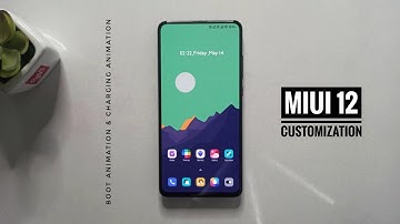 MIUI 12 Customization With Themes & Wallpaper | Boot & Charging Animation !