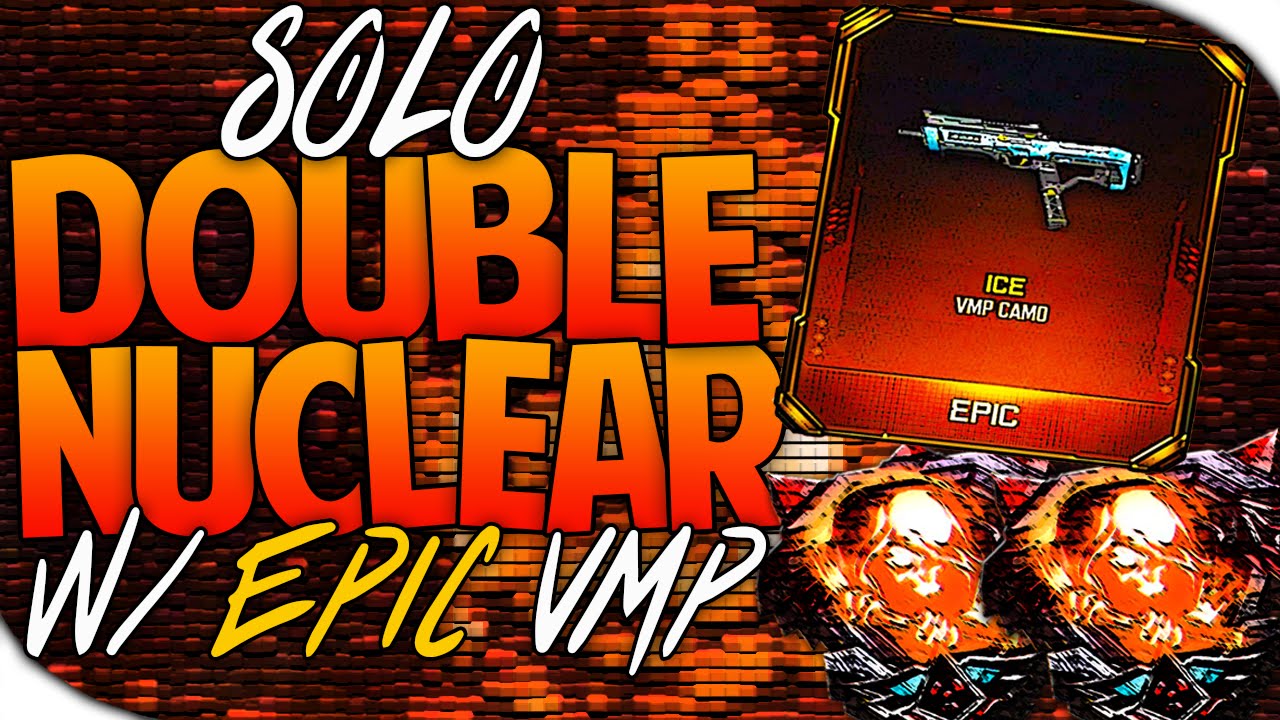SOLO DOUBLE NUCLEAR w/ EPIC VMP! 2 NUCLEARS IN 1 GAME! (Black Ops 3 Double Nuclear Gameplay)