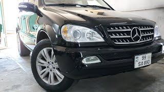 Mercedes  ML 320 W163 uzden renglenmesi.