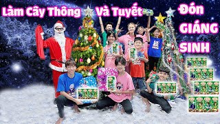 Thử Thách Làm Tuyết Và Cây Thông Noel Đón Giáng Sinh Cực Chill x NuVi [ Trang And Vinh ] screenshot 1