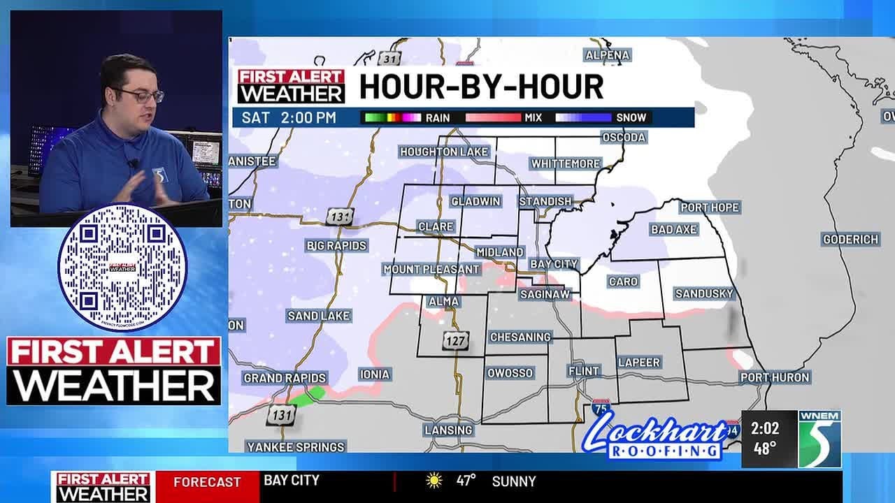 First Alert Weather Update: Changes in mid-Michigan snow chances for ...