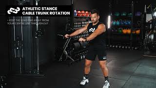 Athletic Stance Cable Trunk Rotation - The Movement Blueprint™