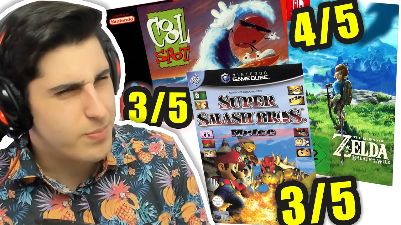 Cover von Nintendo Spielen bewerten