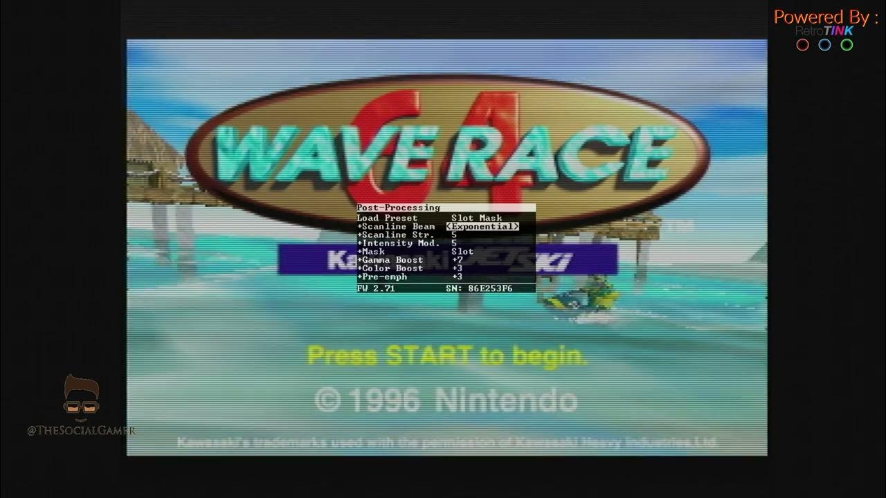 Retrotink 5X Settings for my UnModded N64 using SVideo Cables. YouTube