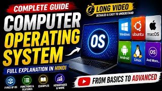 Operating System Explained in Hindi 🔥 | Types, Functions &amp; Features of OS