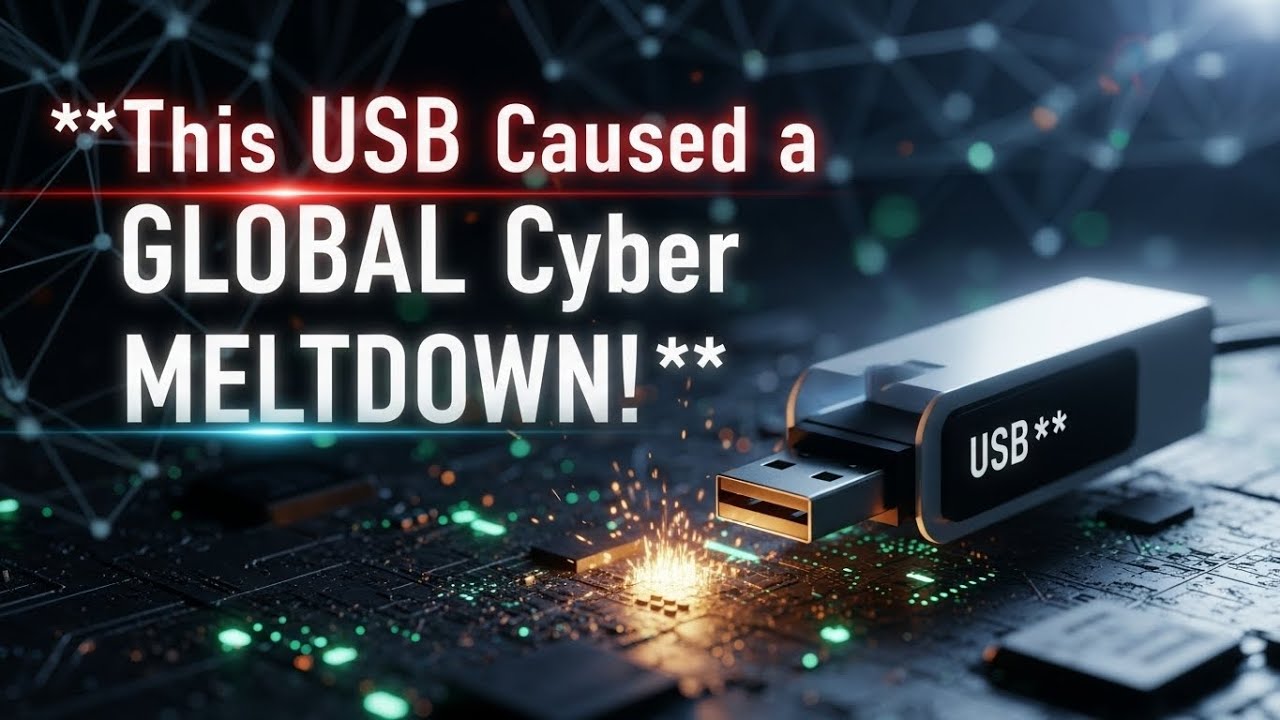 Usb Explodes This One USB Drive Triggered a Worldwide Cyber Meltdown — You Won’t ...