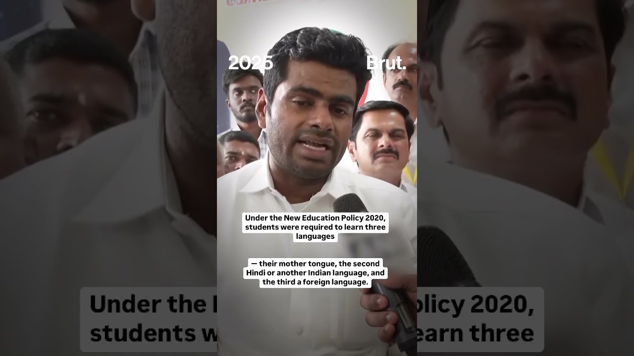 Here S Why K Annamalai Targeted Actor Vijay Over The Hindi Language 