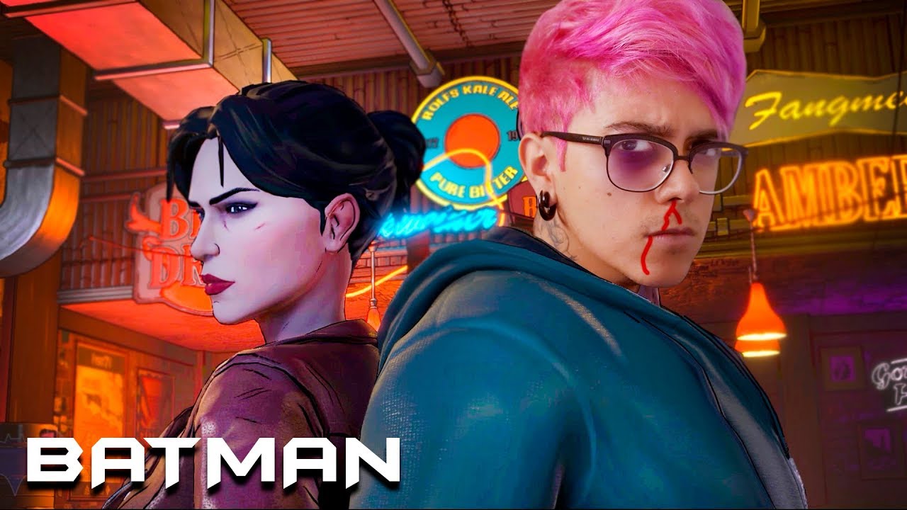 mikhaela mahony BRIGA NO BAR! 😡 (BATMAN) - mike -