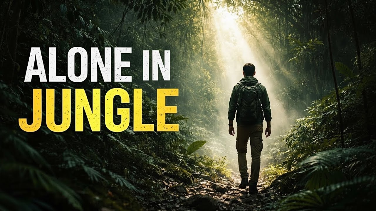 Alone in the Jungle 🌿 15 Minutes Silent Survival Journey | Realistic ...