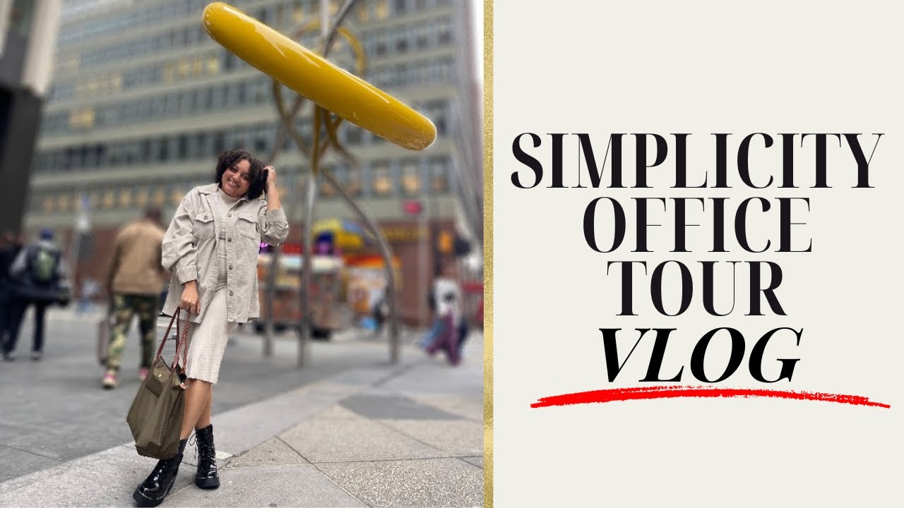 Simplicity Office Tour! Come with me to see where they design BIG 5 patterns!