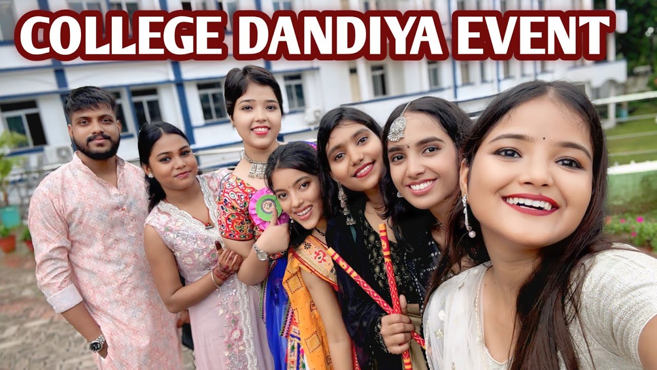 DANDIYA EVENT 2025 in GGSESTC COLLEGE BOKARO || JHARKHAND || NIKITA SAW 