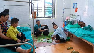 Gardening and Cooking Lunch Going to the Hospital to Visit the Kids' Mother | Family Farm 