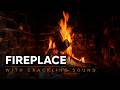 Fireplace Crackling Sounds (2 Hours) 🔥 Cozy Ambience for Focus, Relaxation &amp; Sleep