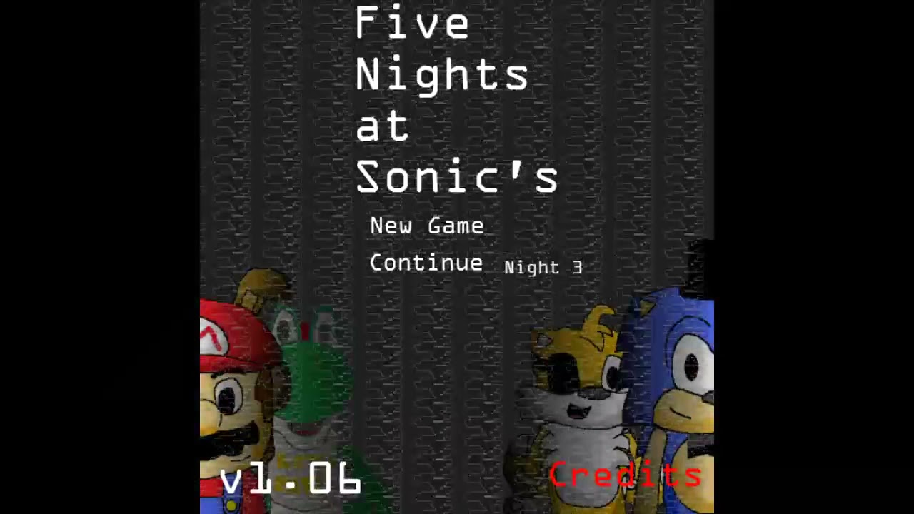 Five Nights at Sonic's 1 Main Menu Theme