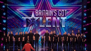 Britain's Got Talent 2022 Voices of Armed Forces Children's Choir Audition Full Show w/ Comments E04