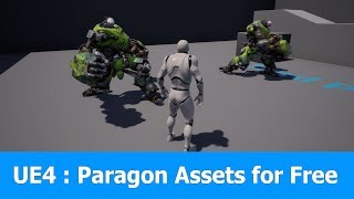 Unreal Engine 4.19 : Free Paragon Assets