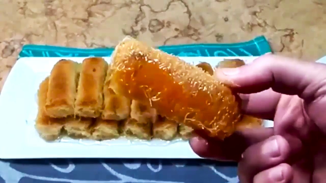 كنافة الأصابع بالكريمة سر القرمشة والحشوة المثالية في البيت مع الشيف شكري