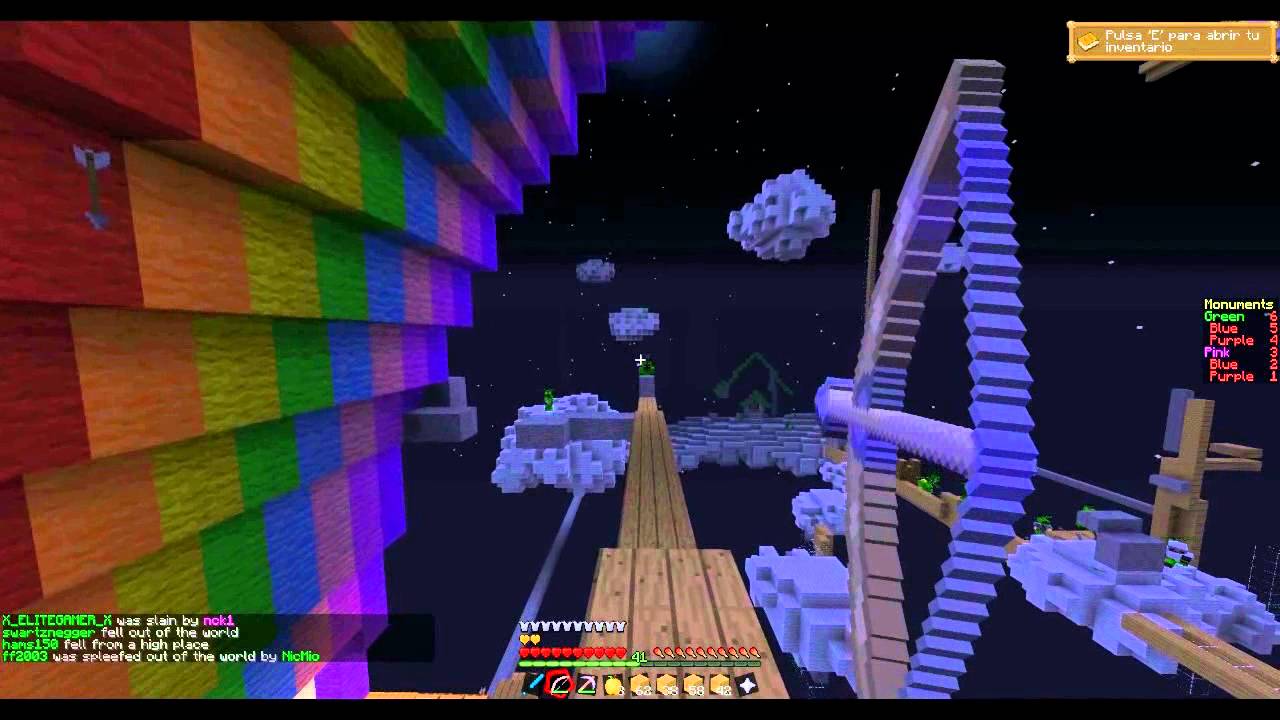 A game in Server Avicus | Jugando en el servidor Avicus