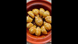 DELICIOUS Moroccan Meat Tagine with Quince Recipe  Authentic Tagine Sfarjel Recipe