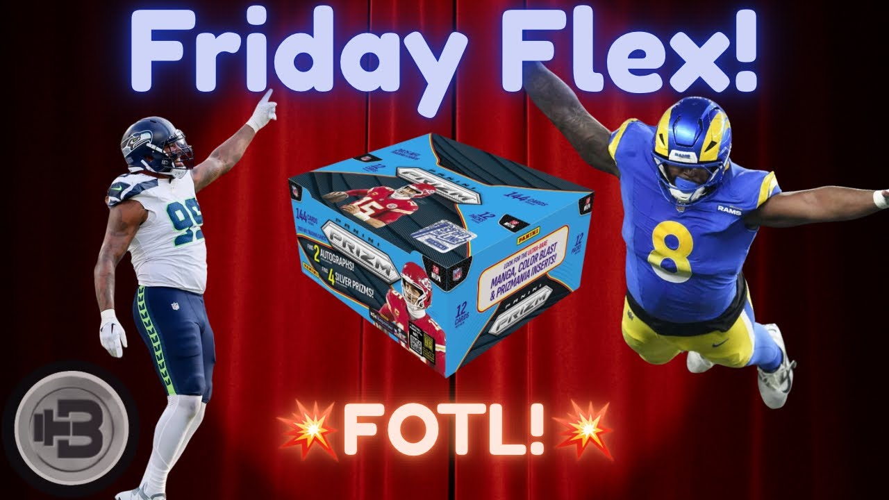 FOTL Friday Flex!!! - Prizm FOTL Football, Mini Helmets & More! - 01/23/2026