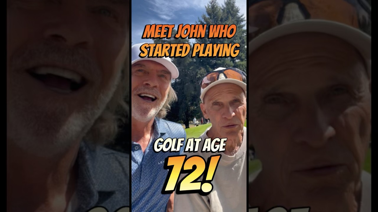 John started playing golf at age 72 four years ago. He plays everyday and has 16 holes in one! 🔥⛳️