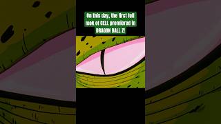 On this day in 1992, we got our first full look at Cell in an episode of #DragonBallZ! #Cell