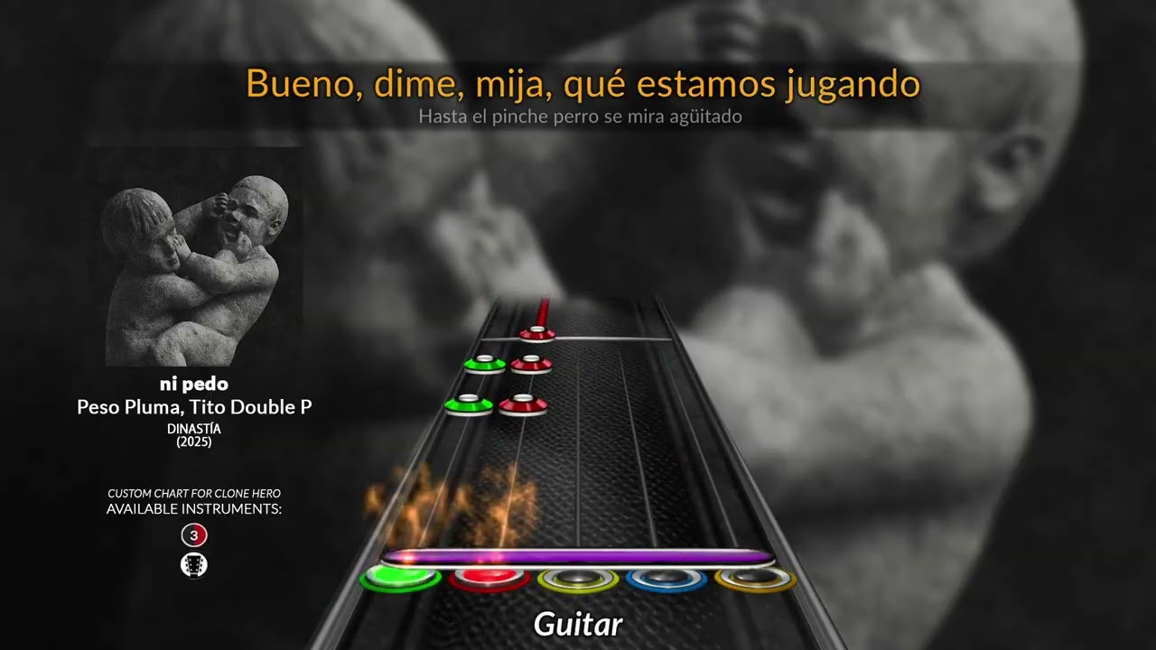 Peso Pluma, Tito Double P - ni pedo (Clone Hero Chart)